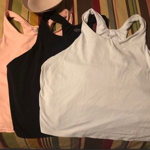 Athleta Conscious Crop set of 3 2XL